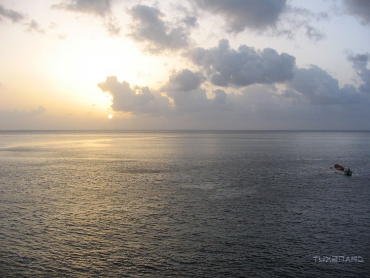 Fonds d'cran Nature Couchers et levers de Soleil Anse Couleuvre - le prcheur