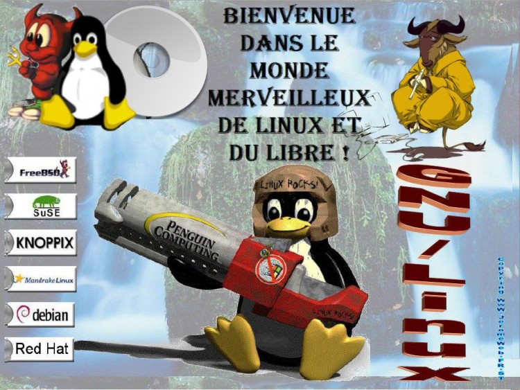 Wallpapers Computers Linux Linux&Co : Ca Dfonce !