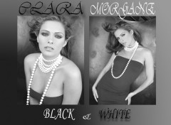 Fonds d'cran Charme Clara. Black & White