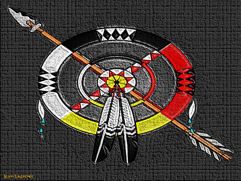 Wallpapers Digital Art Primal Humans Medicine Wheel