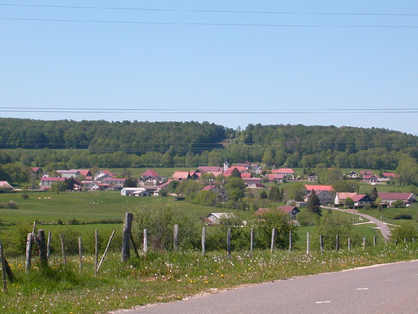 Wallpapers Trips : Europ France > Franche Comt Village de Domprel