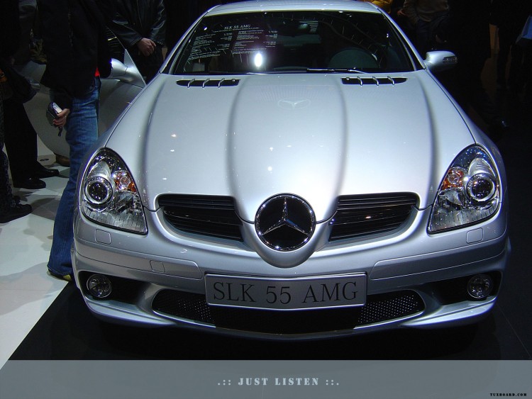 Fonds d'cran Voitures Mercedes SLK 55 AMG