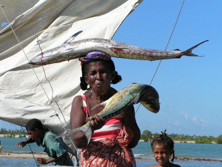 Fonds d'cran Voyages : Afrique Madagascar Femme vezo 2