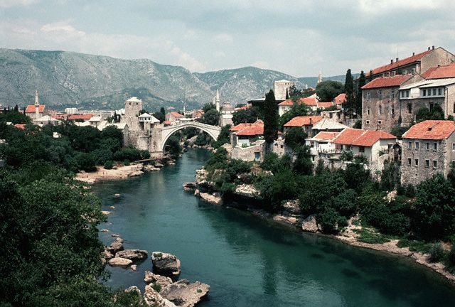 Wallpapers Trips : Europ Bosnia Herzegovina Mostar pre rata