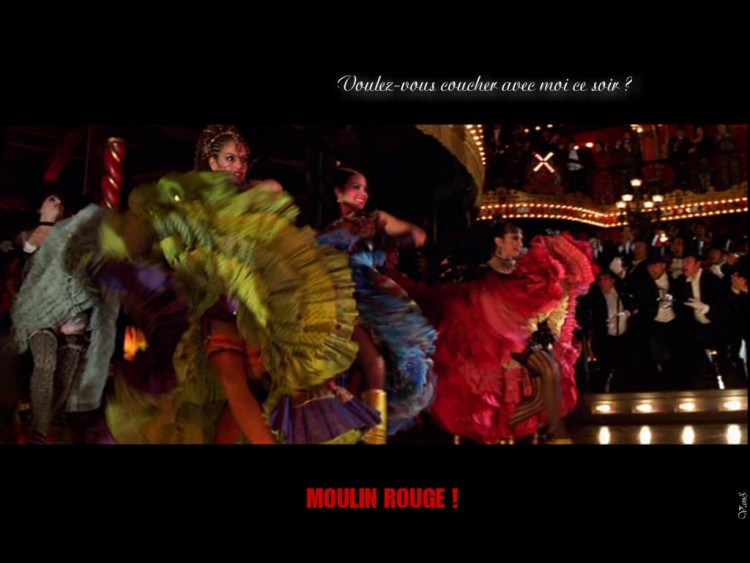 Wallpapers Movies Moulin Rouge Voulez-vous coucher avec moi ce soir ?