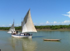 Fonds d'cran Voyages : Afrique Boutre 1