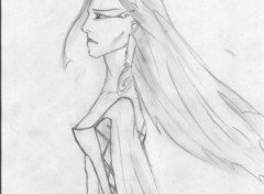 Wallpapers Art - Pencil elfe