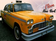 Wallpapers Cars New York Taxi Cab.