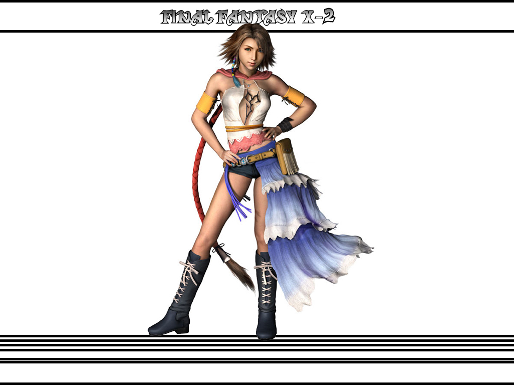 Fonds d'cran Jeux Vido Final Fantasy X-2 Yuna-3D