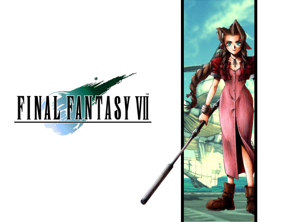 Fonds d'cran Jeux Vido Final Fantasy VII aeris