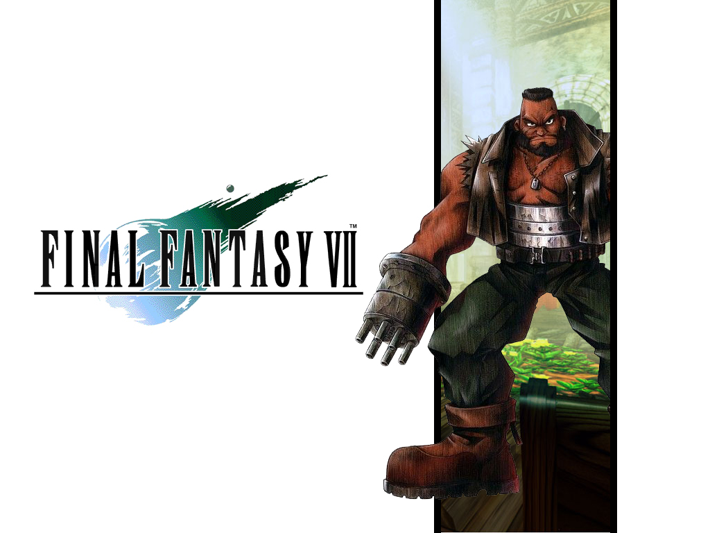 Fonds d'cran Jeux Vido Final Fantasy VII barret