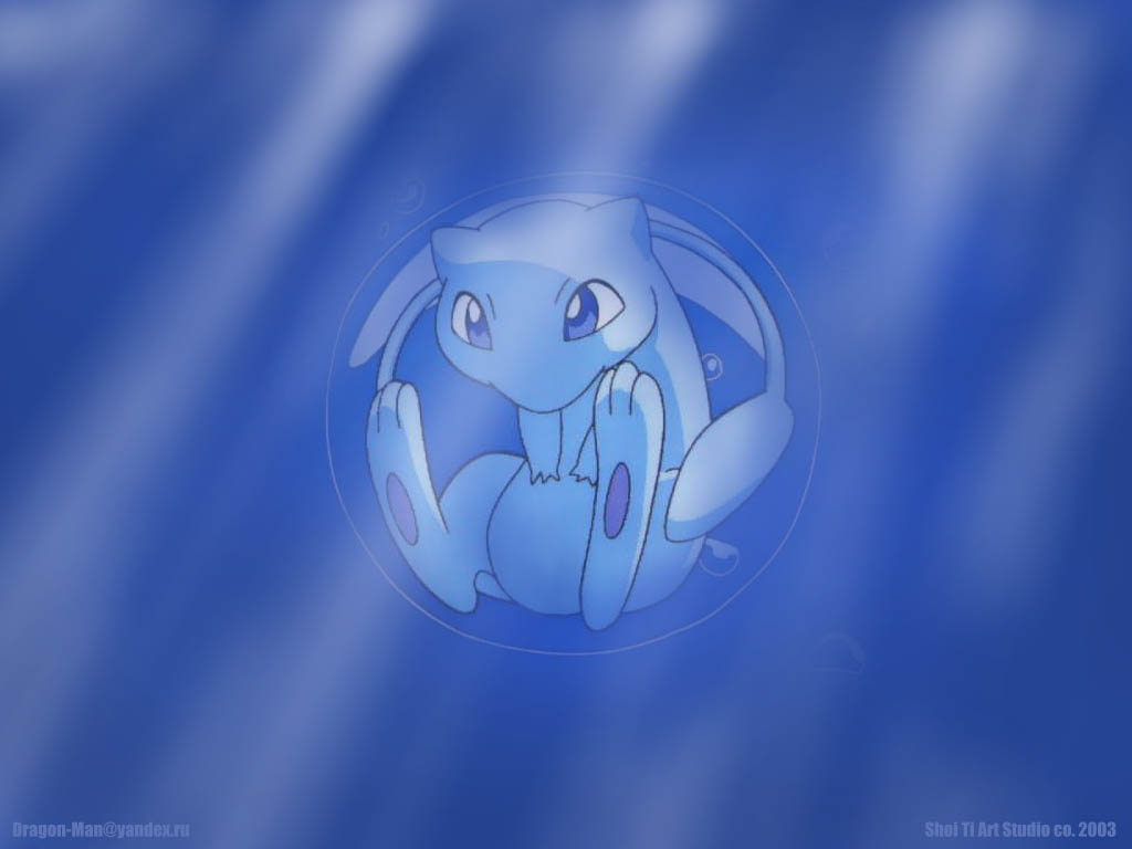 Wallpapers Video Games Pokemon Mew sous l'eau