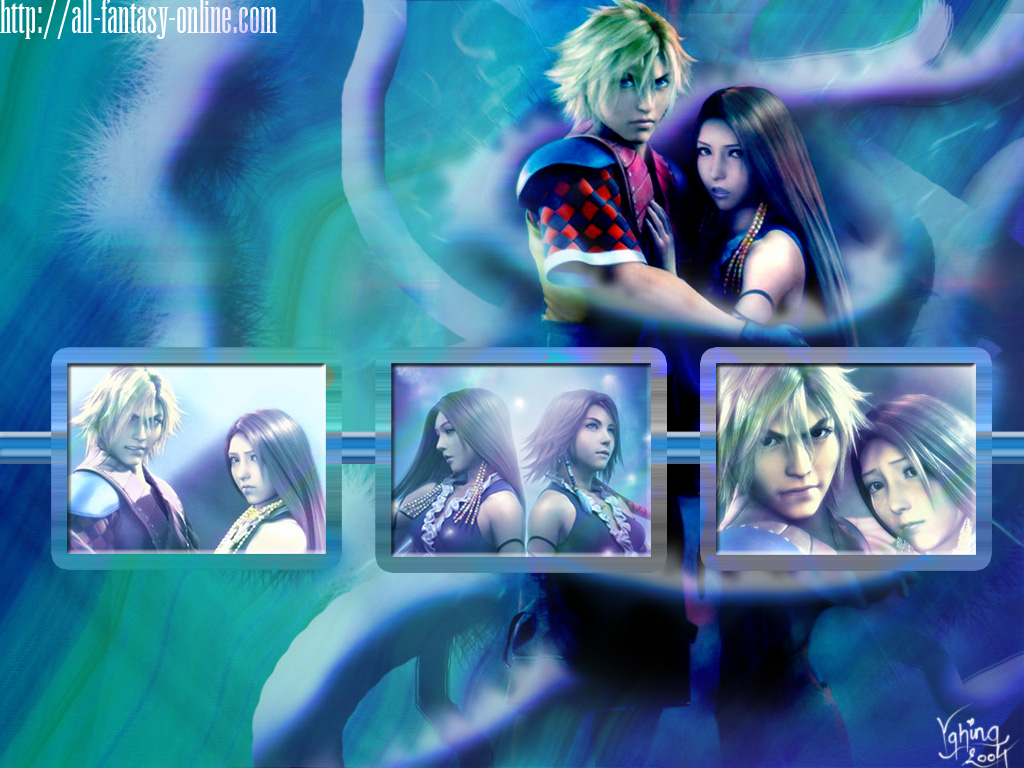 Wallpapers Video Games Final Fantasy X-2 Shuin & Lenne