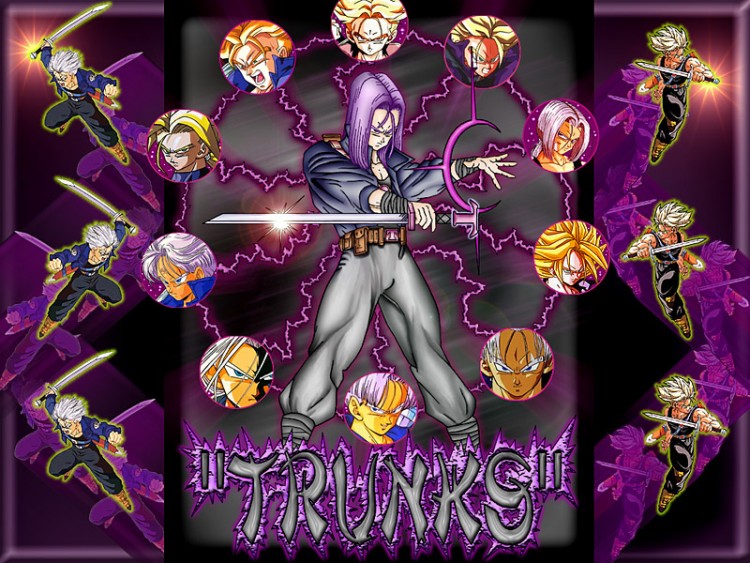 Wallpapers Manga Dragon Ball Les Phases de Trunks