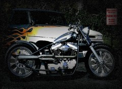 Fonds d'cran Motos Sportster Custom (Performance Machine)