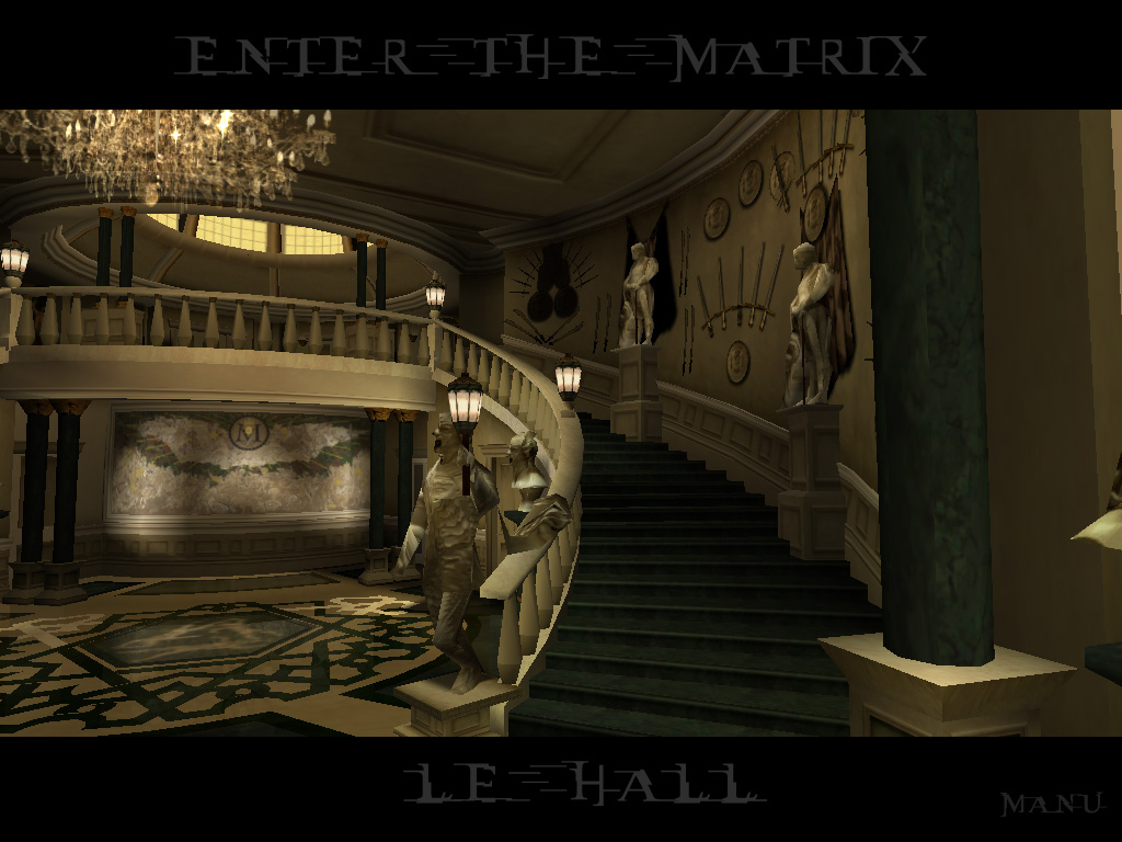 Fonds d'cran Jeux Vido Enter The Matrix Le hall