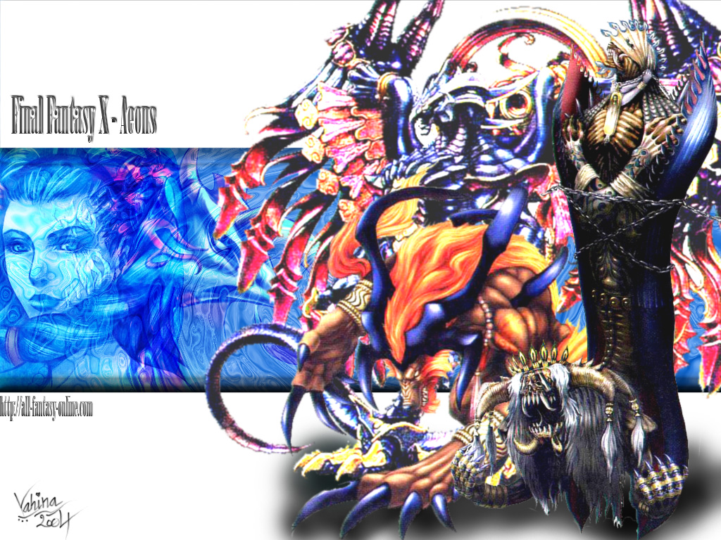 Fonds d'cran Jeux Vido Final Fantasy X FFX Aeons