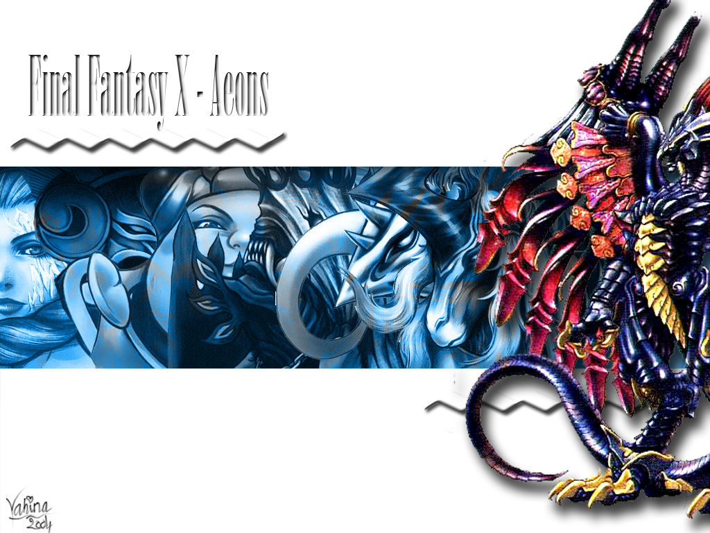 Fonds d'cran Jeux Vido Final Fantasy X FFX Aeons