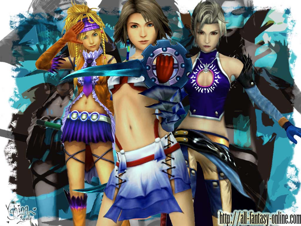 Wallpapers Video Games Final Fantasy X-2 YuRiPa