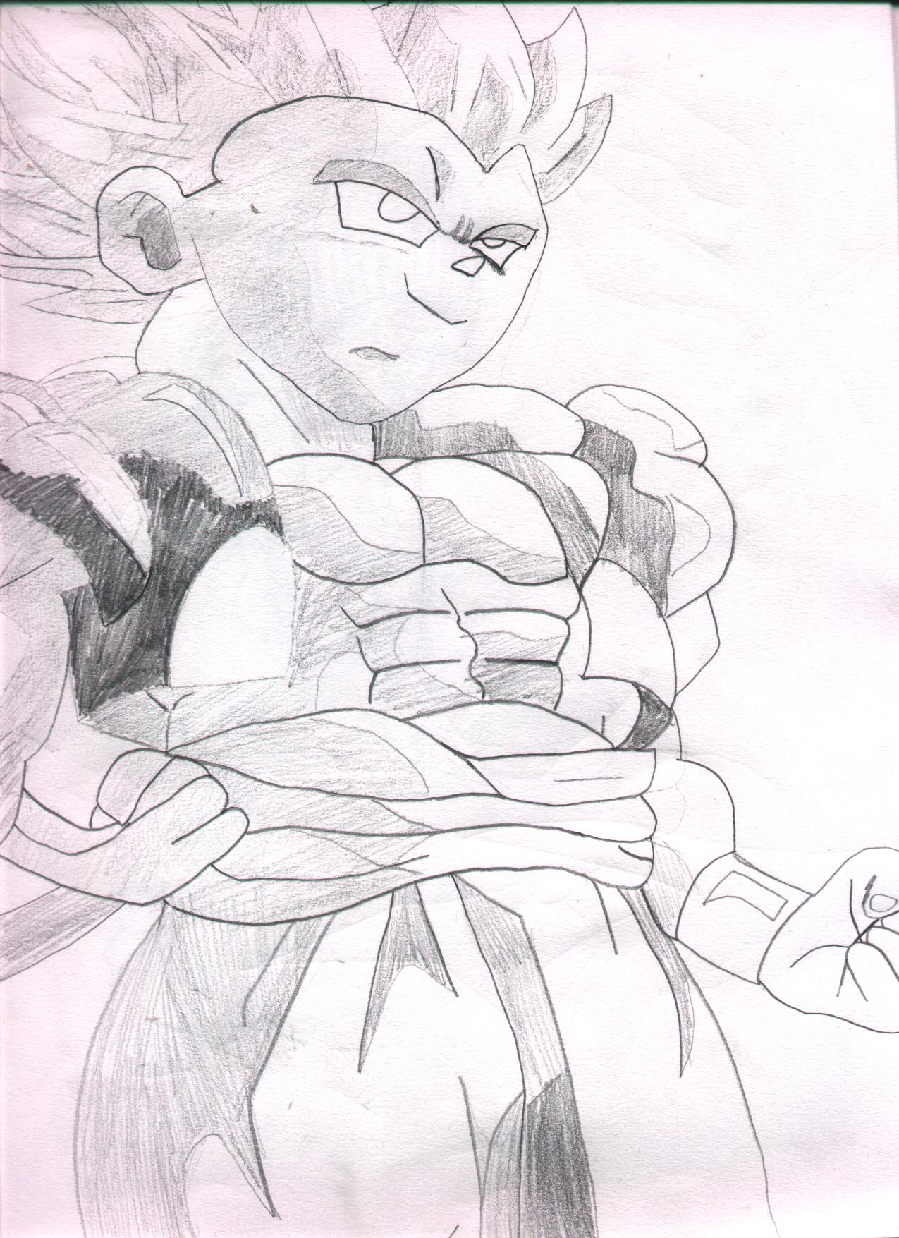 Wallpapers Art - Pencil Manga - Dragon Ball Z gotrunk