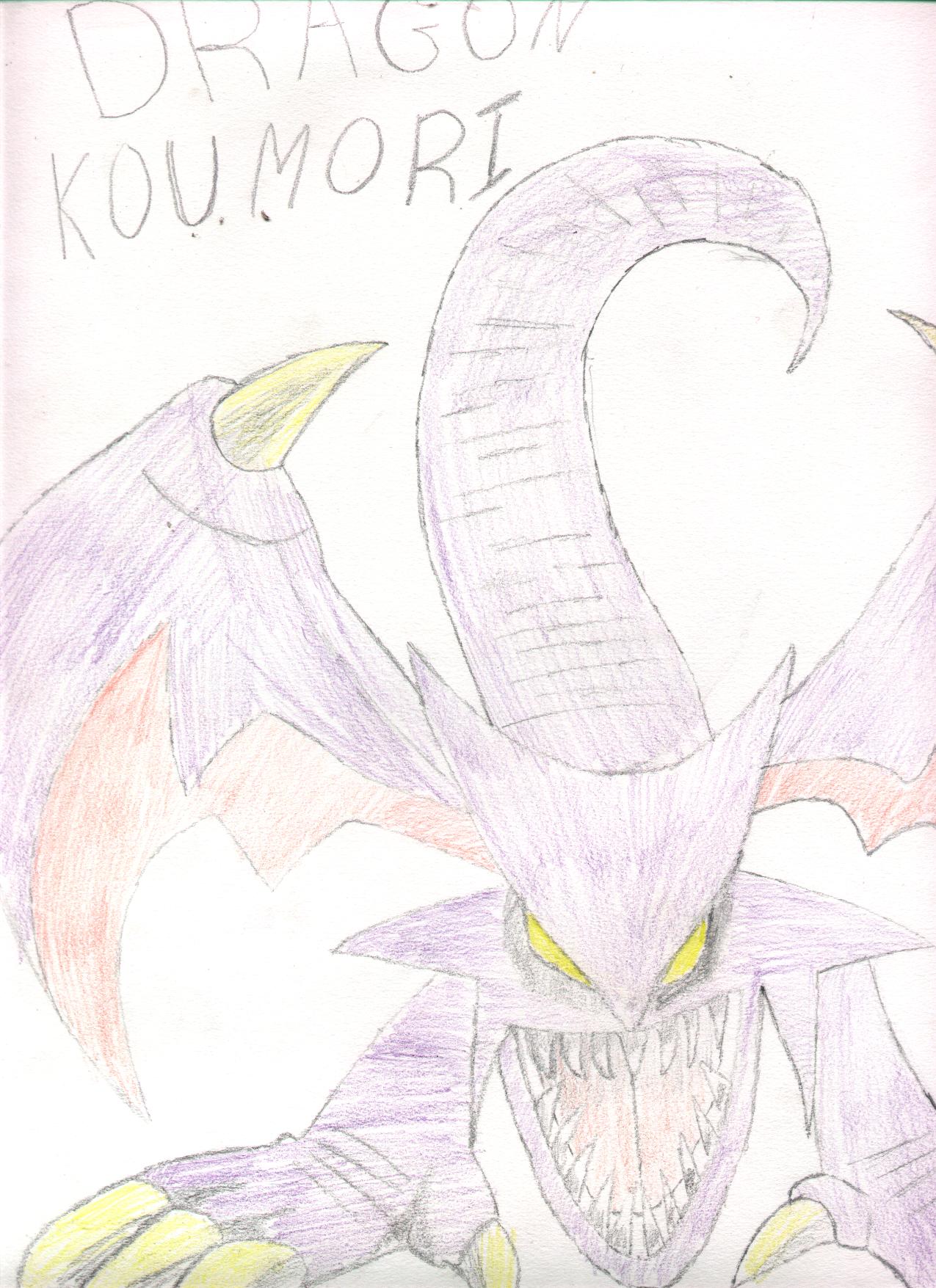 Fonds d'cran Art - Crayon Fantasy - Dragons dragon koumori