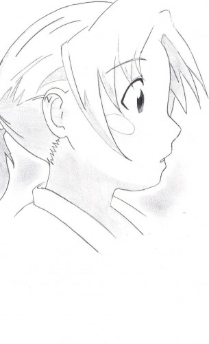 Fonds d'cran Art - Crayon Manga - Love Hina love h