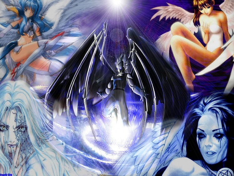 Wallpapers Fantasy and Science Fiction Angels Les anges !!!