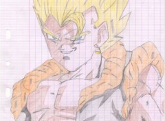 Fonds d'cran Art - Crayon gogeta