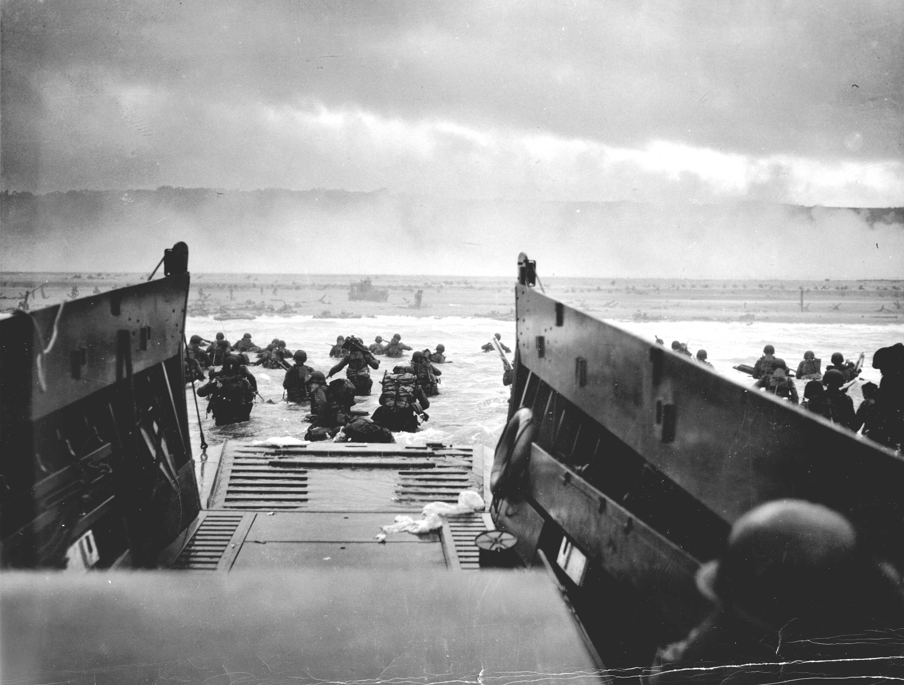 Wallpapers People - Events Soldiers - Conflict Omaha Beach - July 2, 1944