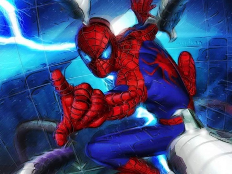 Fonds d'cran Comics et BDs Spider Man mon heros