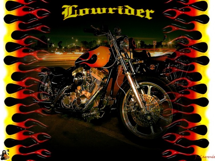 Wallpapers Motorbikes Harley Davidson Lowrider