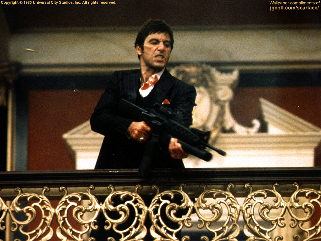 Wallpapers Movies Scarface scarface/moment fatidique...