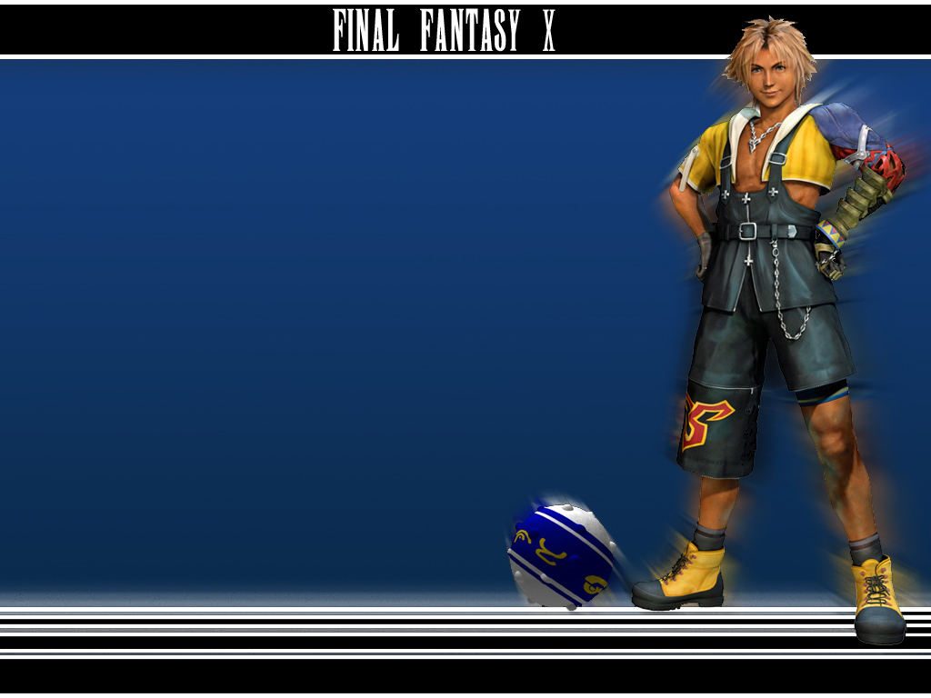 Wallpapers Video Games Final Fantasy X Giant-Tidus.Blitzball