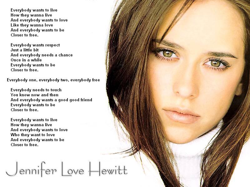 Wallpapers Celebrities Women Jennifer Love Hewitt 