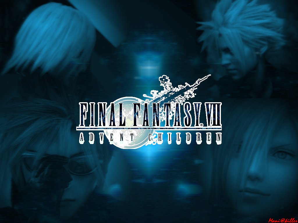 Fonds d'cran Jeux Vido Final Fantasy Advent Children Cloud & Kadaj