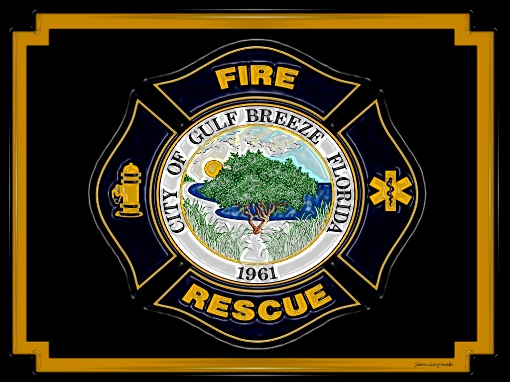 Wallpapers Brands - Advertising Logos Gulf Breeze Fire Dep.