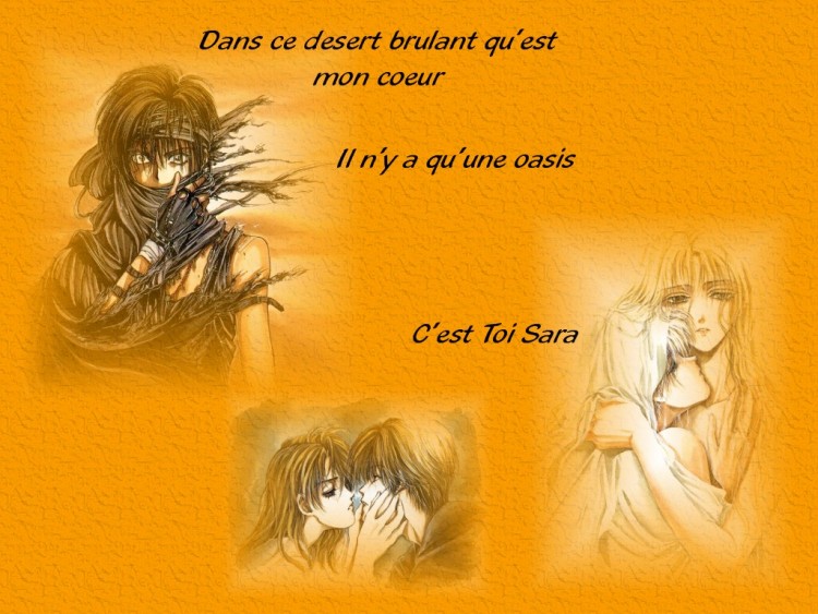 Wallpapers Manga Angel Sanctuary Desert