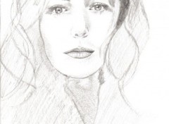 Wallpapers Art - Pencil Isabelle Boulay