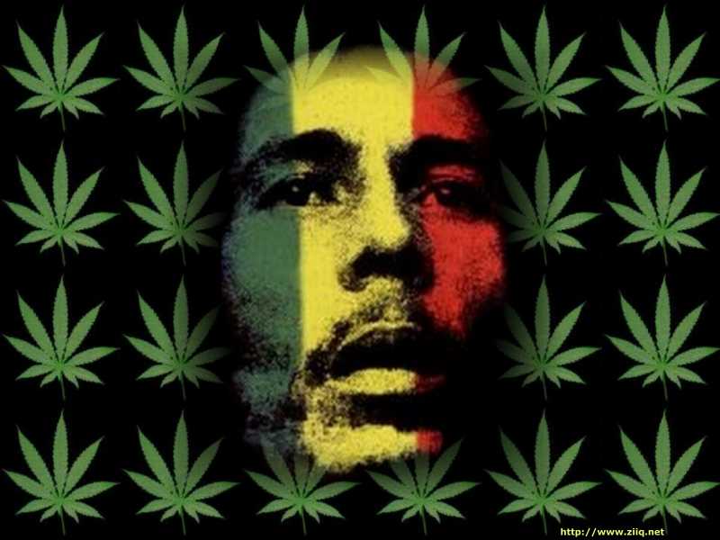 Fonds d'cran Musique Bob Marley Ganja