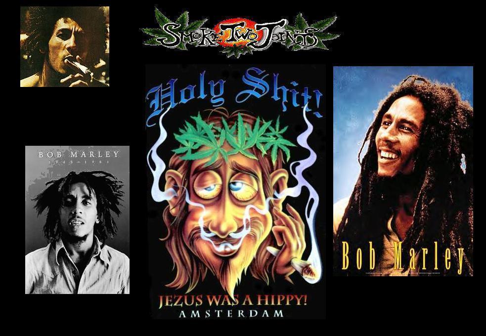 Fonds d'cran Musique Bob Marley jesus bob