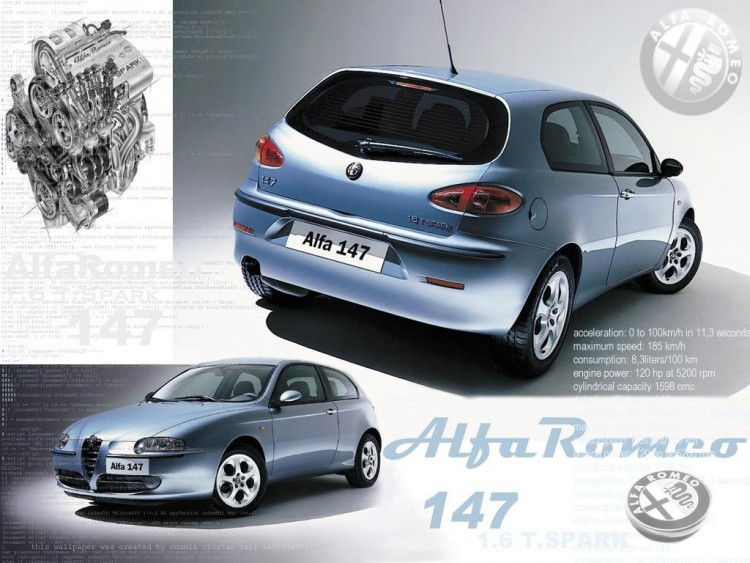 Fonds d'cran Voitures Alfa Romo Wallpaper N72650