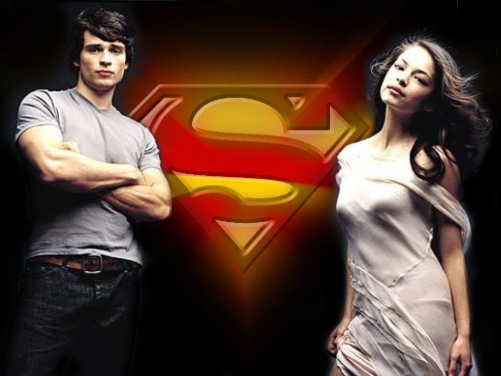 Wallpapers TV Soaps Smallville clark lana