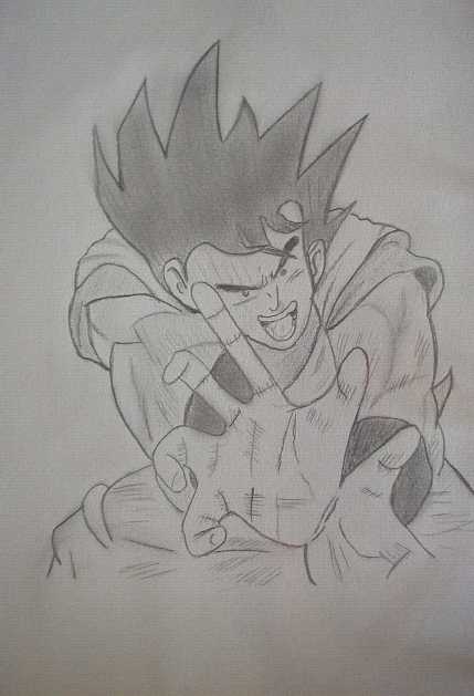 Fonds d'cran Art - Crayon Manga - Dragon Ball Z dragon ball