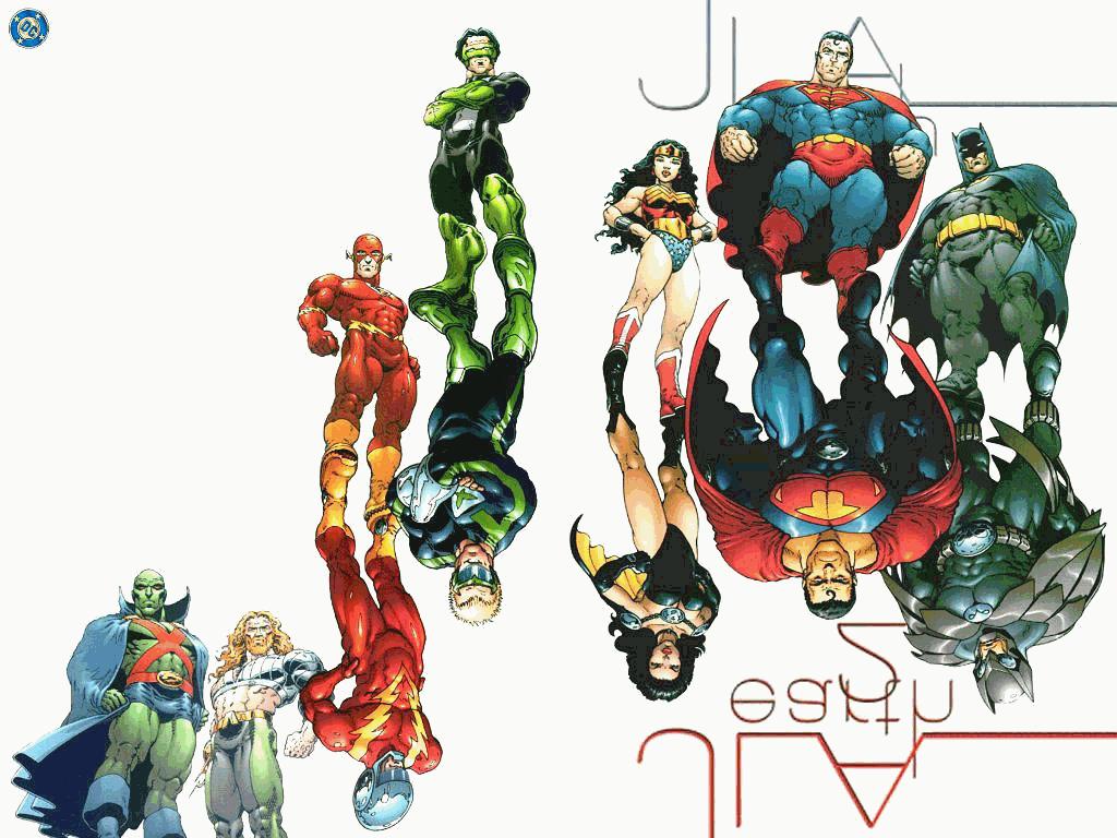 Wallpapers Comics Justice League / Justice Society JLA vs Evil JLA