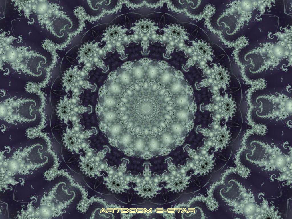 Wallpapers Digital Art Fractals, Kaleidoscope Bubble