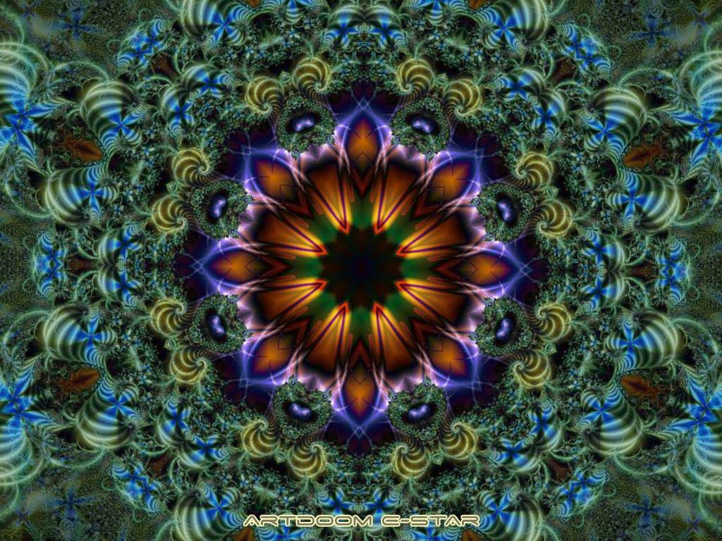 Wallpapers Digital Art Fractals, Kaleidoscope Pulpe