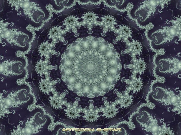 Wallpapers Digital Art Fractals, Kaleidoscope Bubble