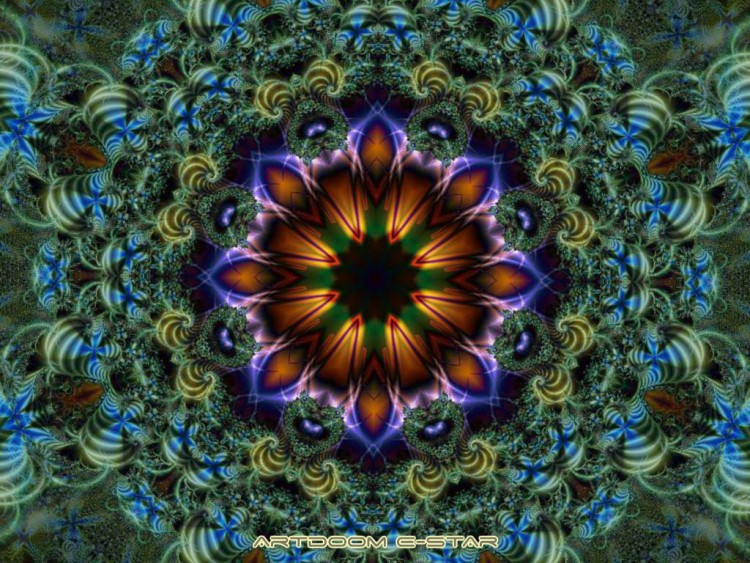 Wallpapers Digital Art Fractals, Kaleidoscope Pulpe