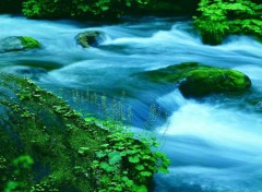 Fonds d'cran Nature Cascade d'eau