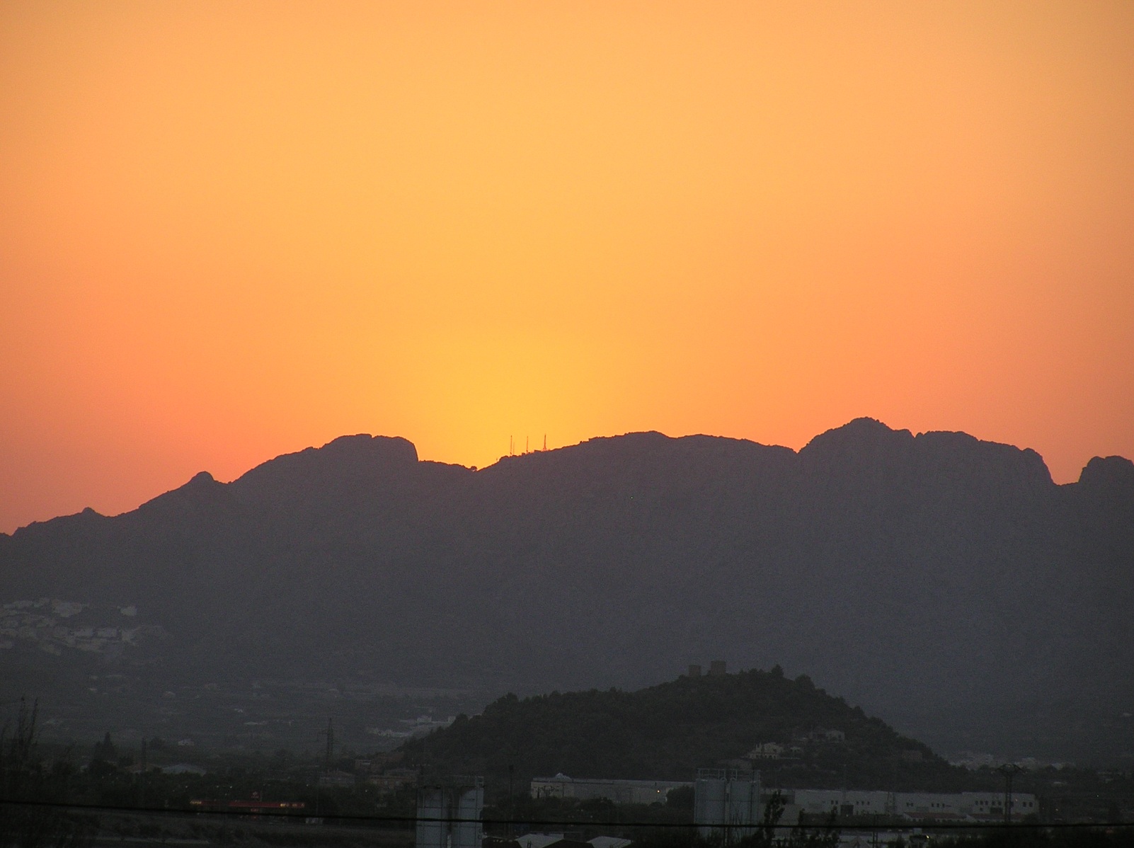 Fonds d'cran Nature Couchers et levers de Soleil Espagne